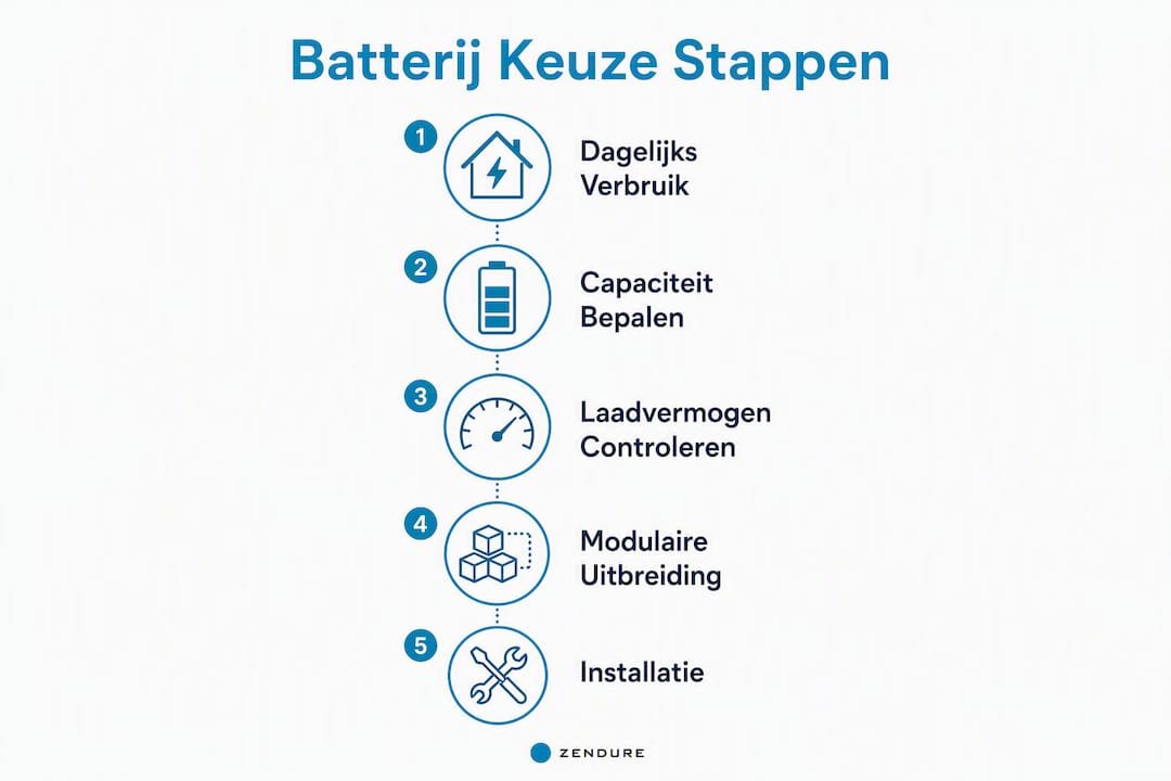 Overzicht: zo kies je de juiste batterij stap voor stap