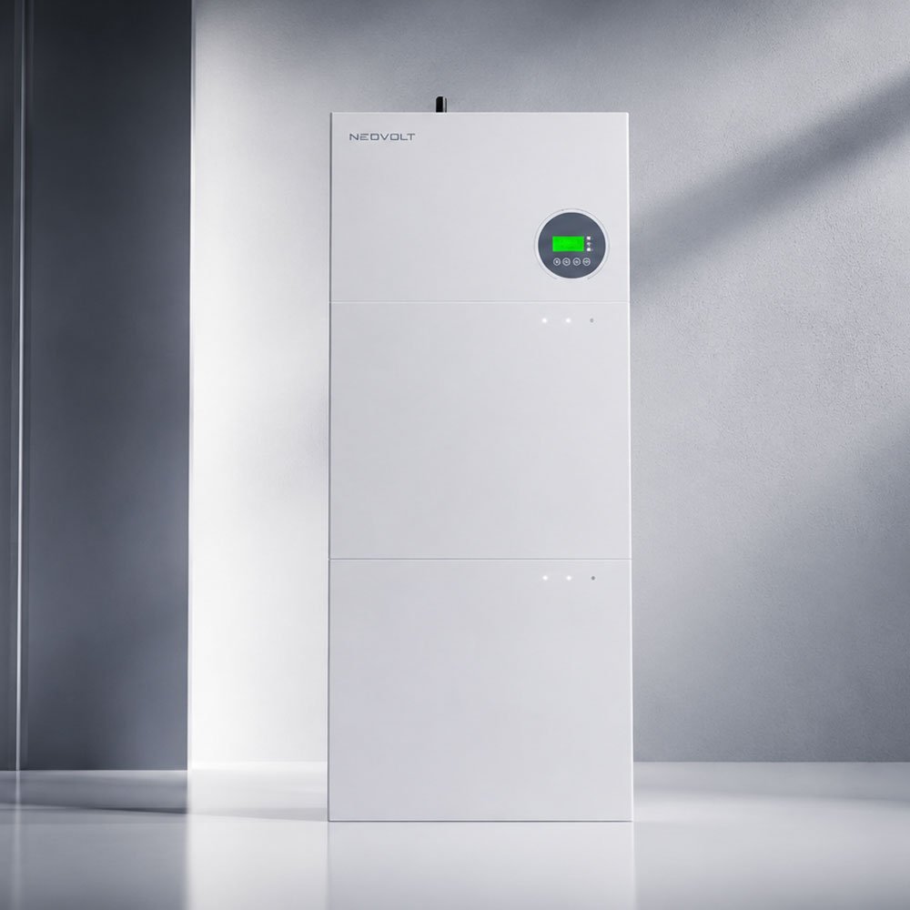 3 fase 10Kw hybride omvormer + 9,6Kw batterij