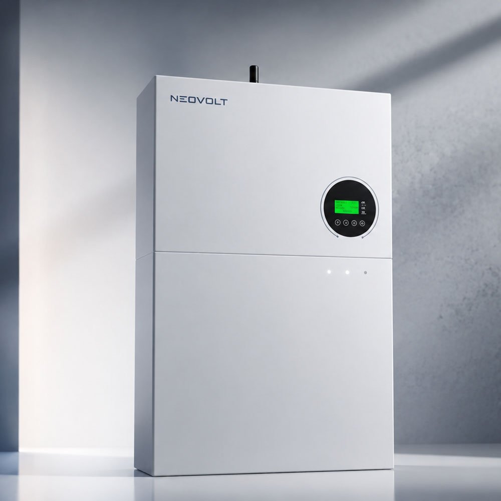 1 fase 6Kw hybride omvormer + 4,8Kw batterij